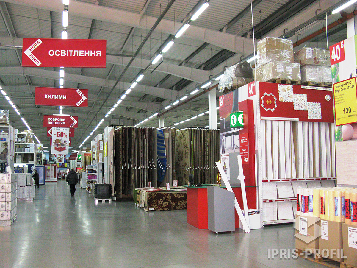 Hardware retail industry display shelves wholesale