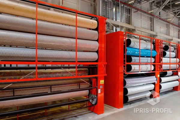 CARPET ROLL STORAGE CAROUSEL. ROLLER PATERNOSTER - Image 7