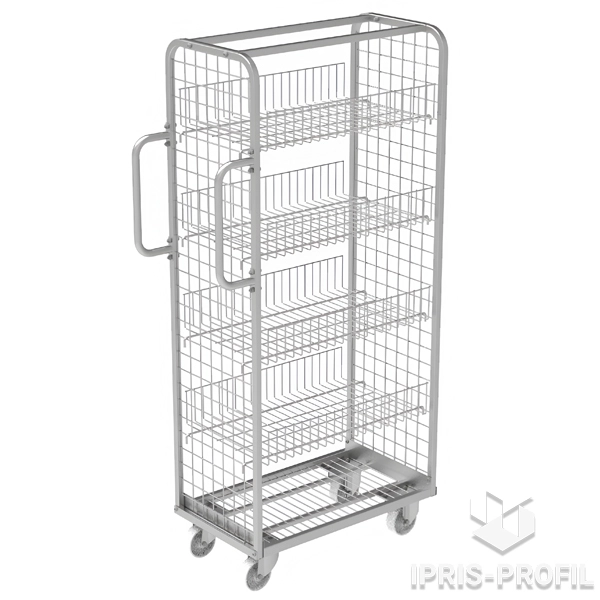 multi-tiered picking cart