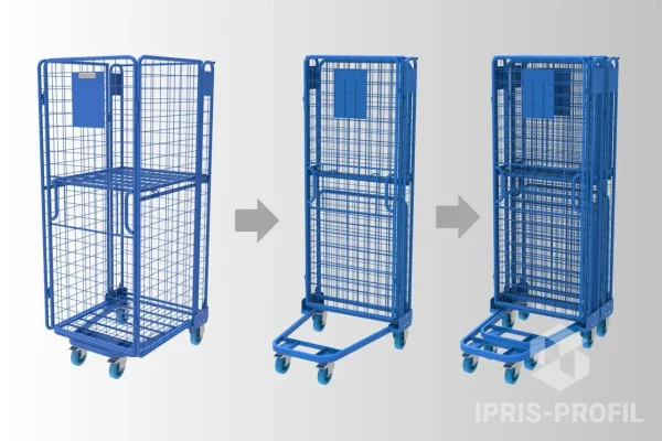 roll cage container
